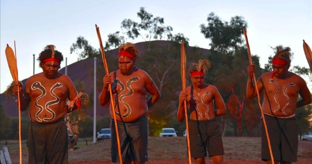 aborígenes en Australia Day