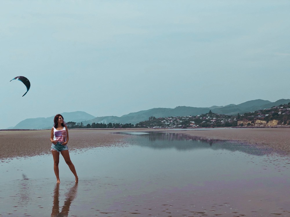 Chica en la playa