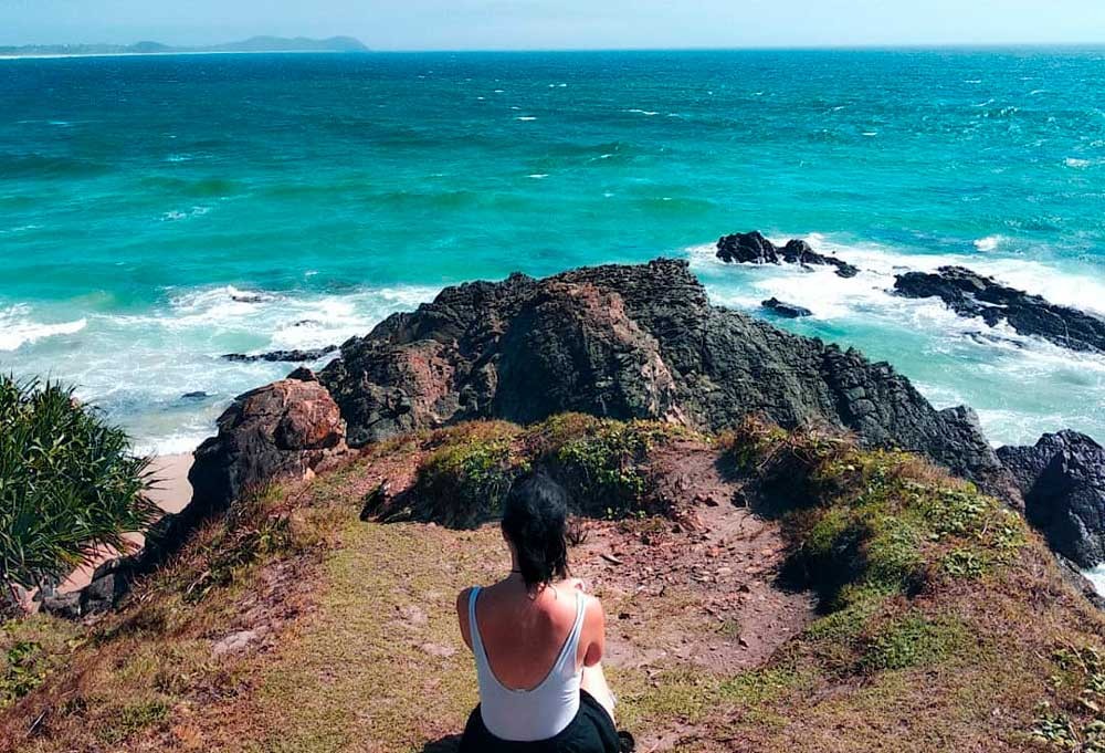 Chica en Australia