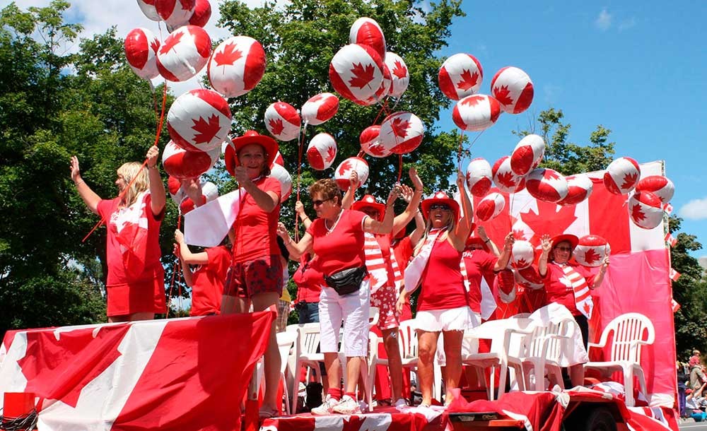 Celebrando Día de Canadá, 1 de julio