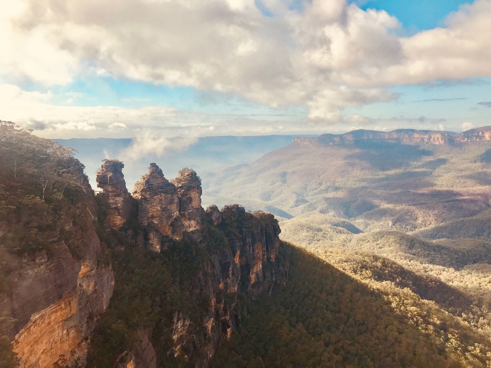 montañas azules de Sydney