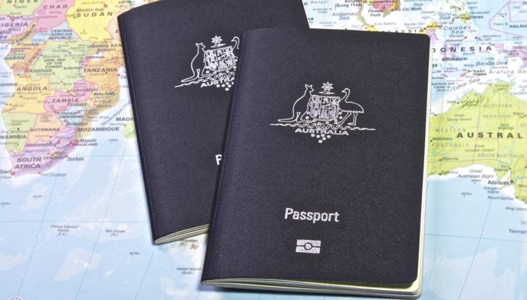 Pasaporte australiano